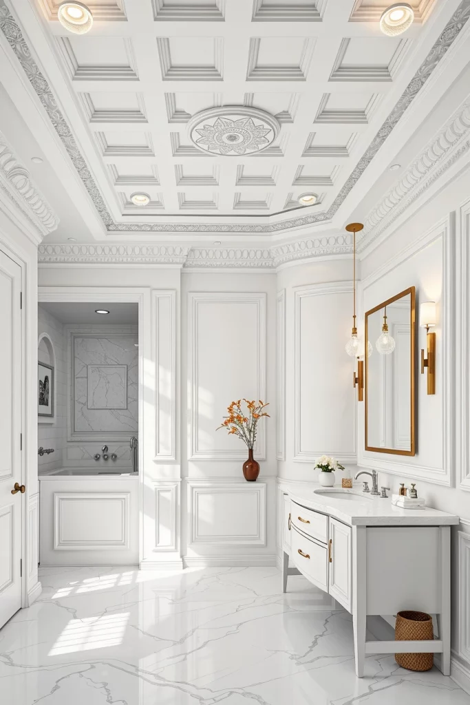 58 White Bathroom Decor Styling Ideas For A Timeless And Elegant Space