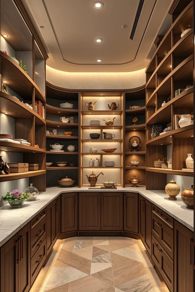 59 Luxury Walk In Pantry Designs For An Elegant And Organized Home