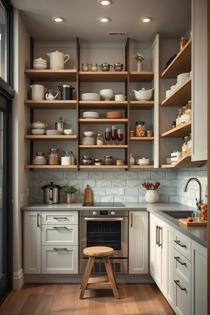 58 Open Shelving Ideas For Small Kitchens That Maximize Style And Storage