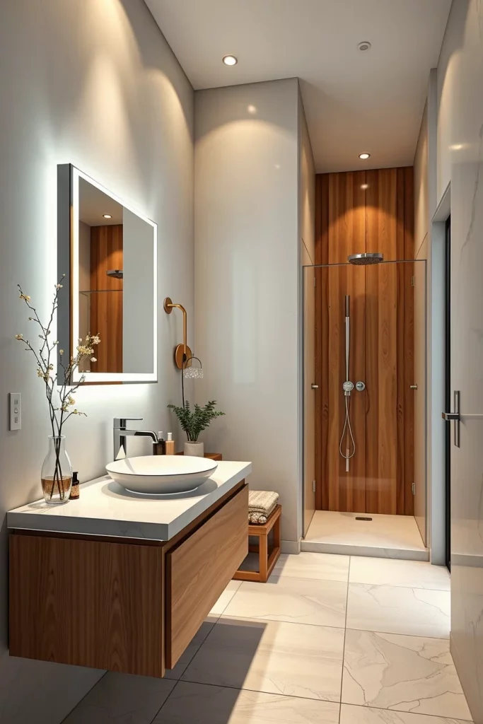 54 Small Bathroom Makeover Decorating Ideas To Transform Your Tiny Space