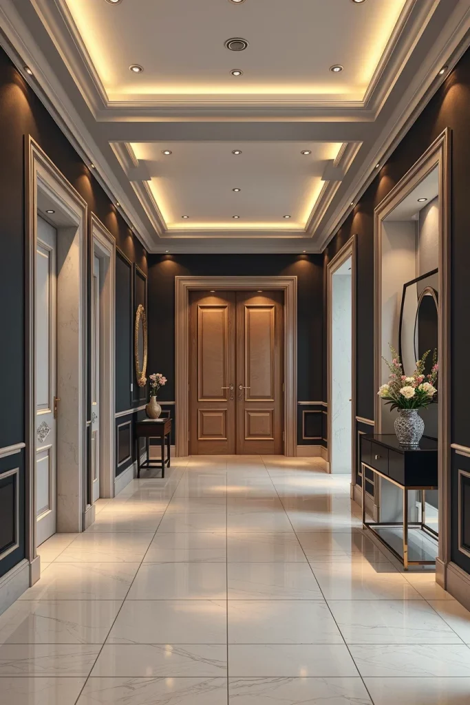 55 Modern Dark Hallway Ideas For A Stylish And Dramatic Home Entrance