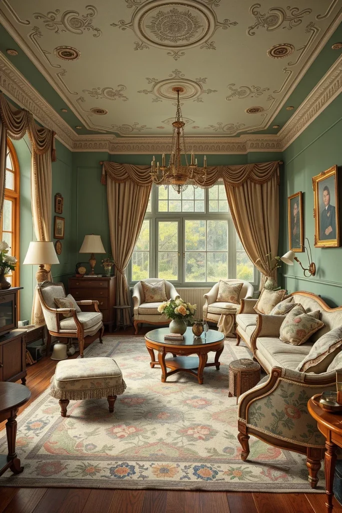 57 Vintage Living Room Decor Ideas For A Timeless And Cozy Home