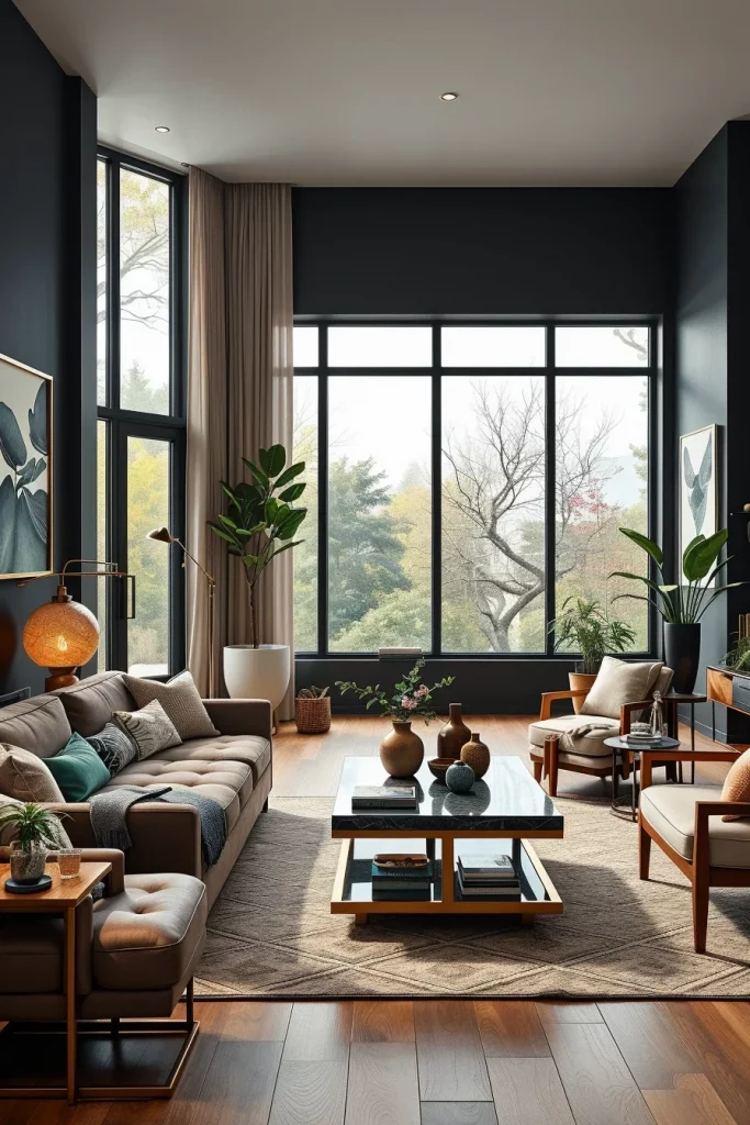 60 Dark And Moody Interiors That Bring Elegance, Drama, And Cozy Sophistication To Every Room