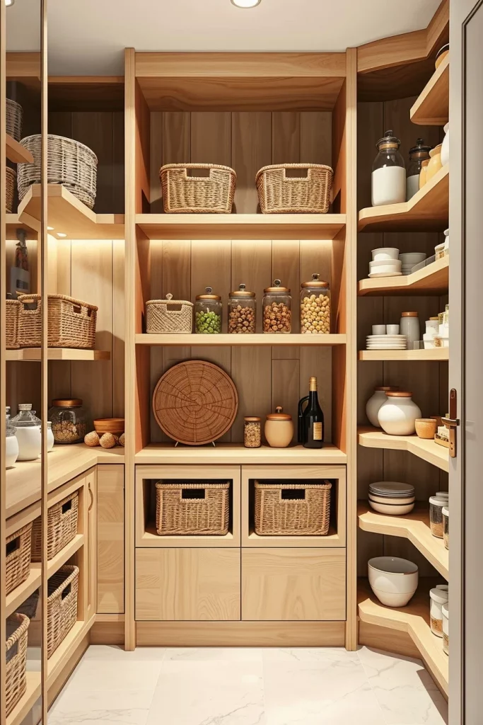 58 Pantry Decor With Woven Baskets Ideas To Create A Stylish And Organized Space