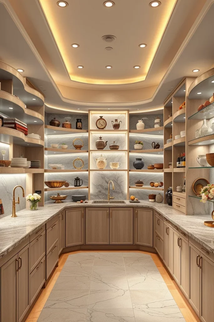 59 Luxury Walk In Pantry Designs For An Elegant And Organized Home