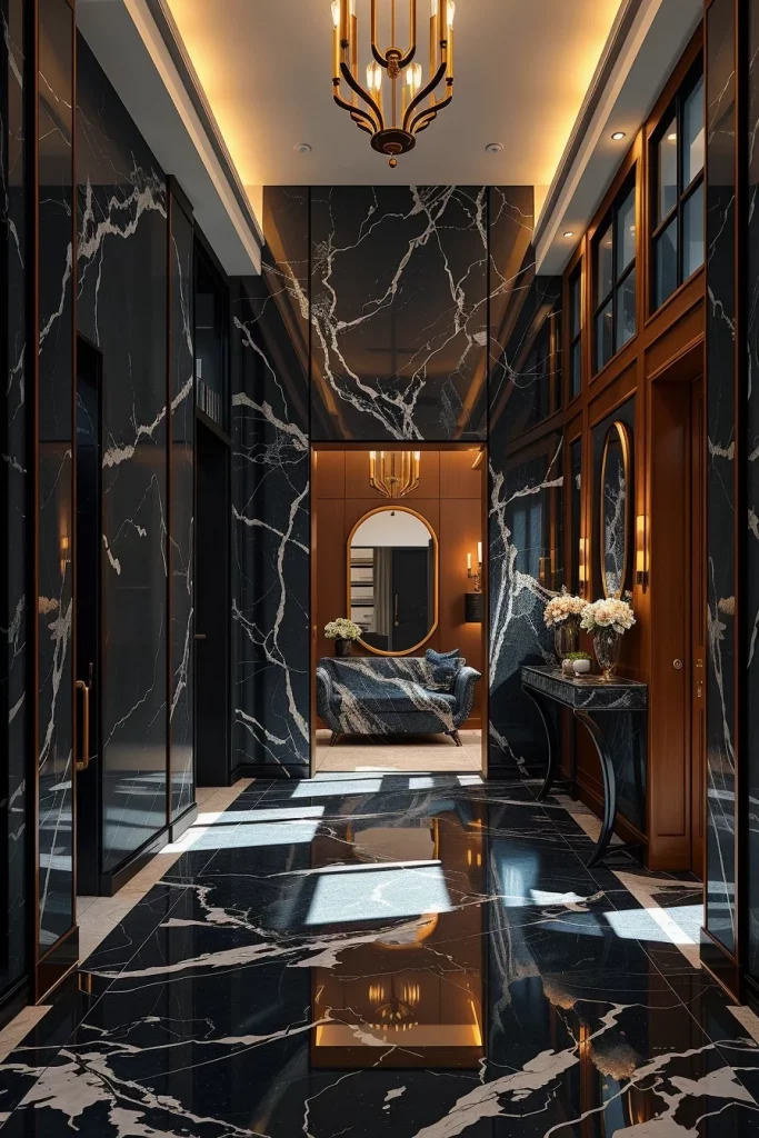 55 Modern Dark Hallway Ideas For A Stylish And Dramatic Home Entrance