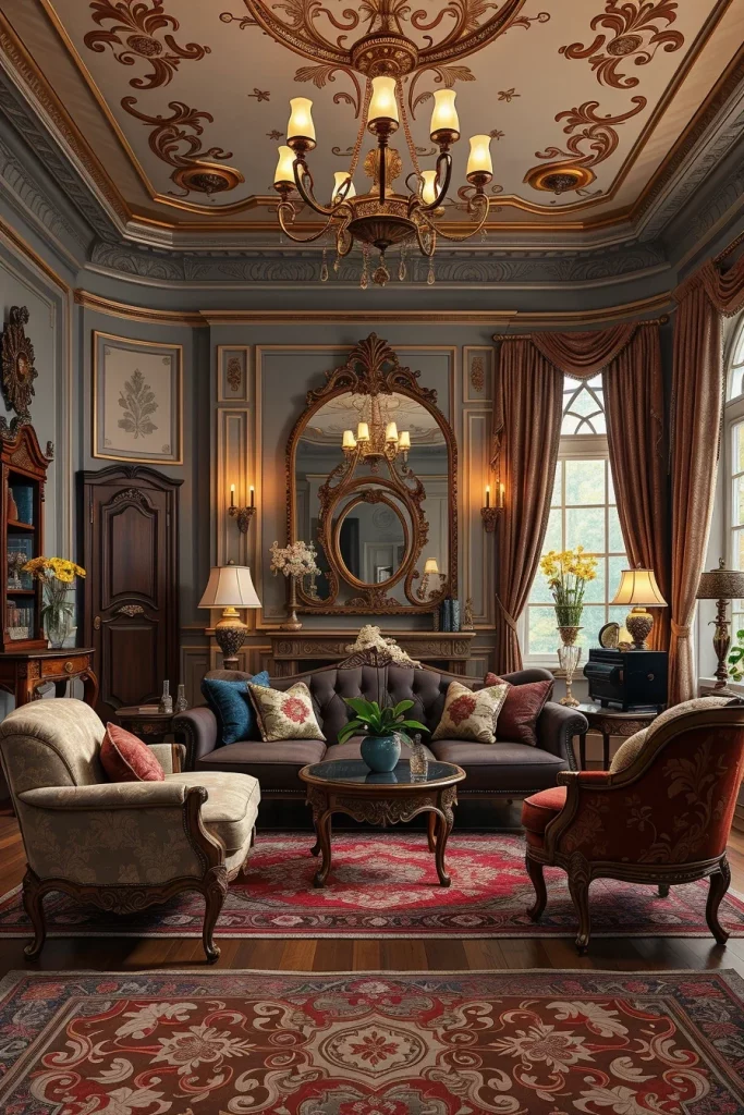 57 Vintage Living Room Decor Ideas For A Timeless And Cozy Home
