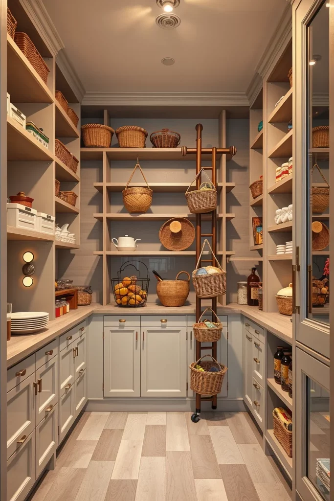 58 Pantry Decor With Woven Baskets Ideas To Create A Stylish And Organized Space