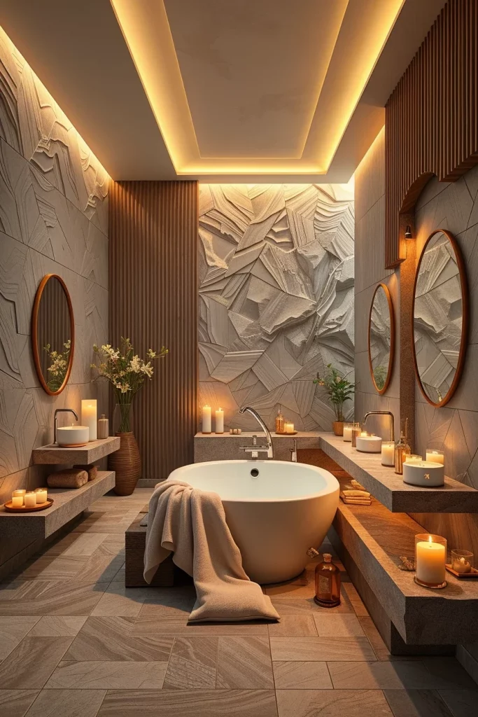 58 Spa Inspired Bathroom Decorating Ideas For A Relaxing Home Retreat