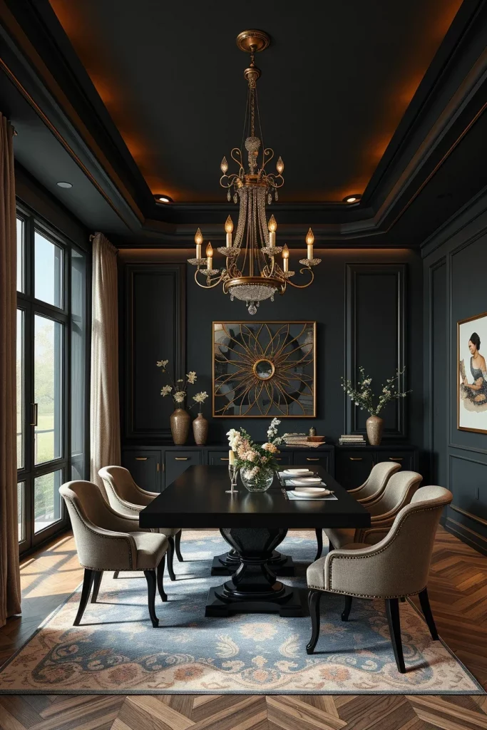 60 Dark And Moody Interiors That Bring Elegance, Drama, And Cozy Sophistication To Every Room