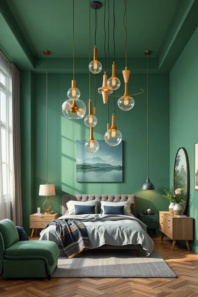 55 Modern Green Bedroom Ideas For A Stylish And Refreshing Retreat