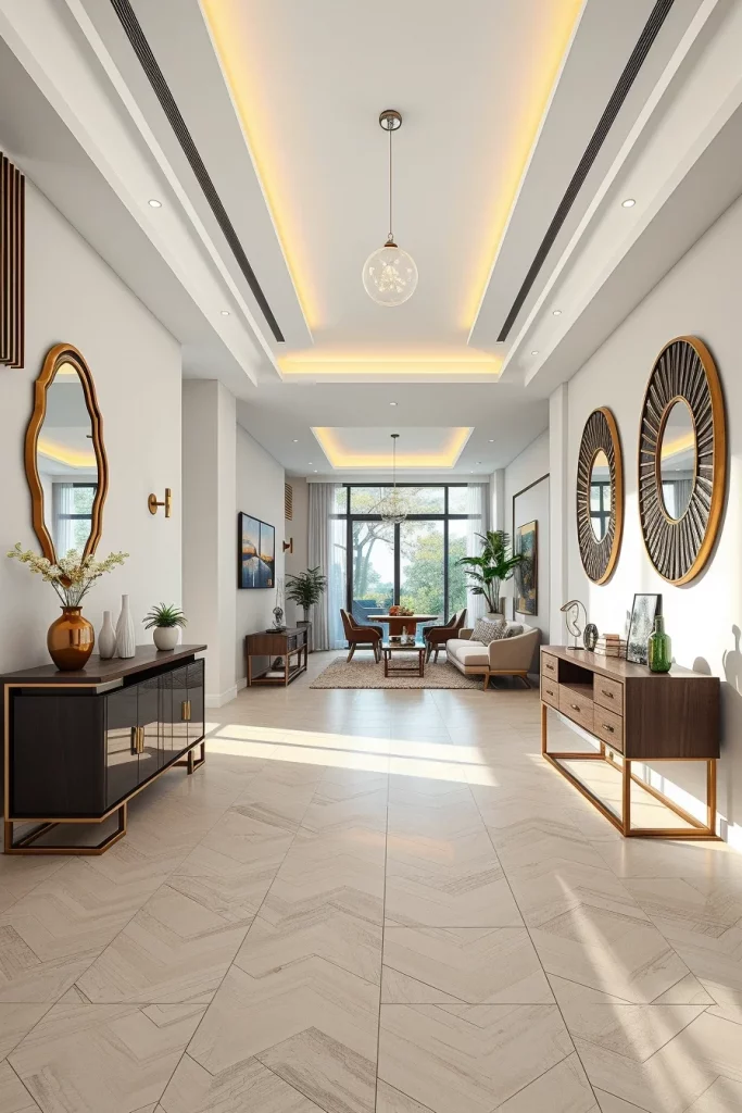 59 Modern Hallway Decor Styling Ideas To Create A Stunning Entryway