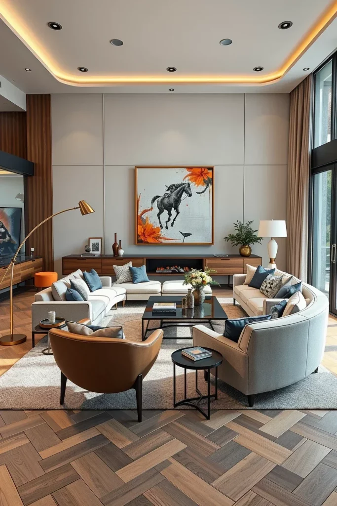 58 Contemporary Living Room Decorating Ideas To Create A Stylish And Modern Space