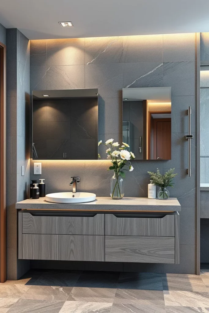 58 Modern Gray Bathroom Interior Trends That Redefine Contemporary Luxury