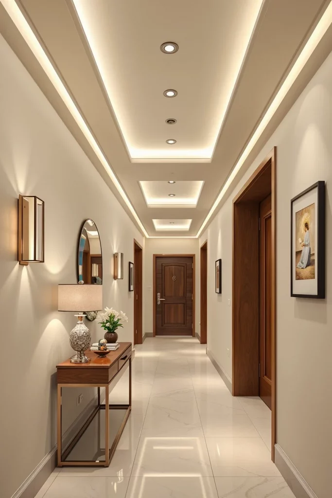 57 Modern Narrow Hallway Decorating Ideas To Transform Small Spaces