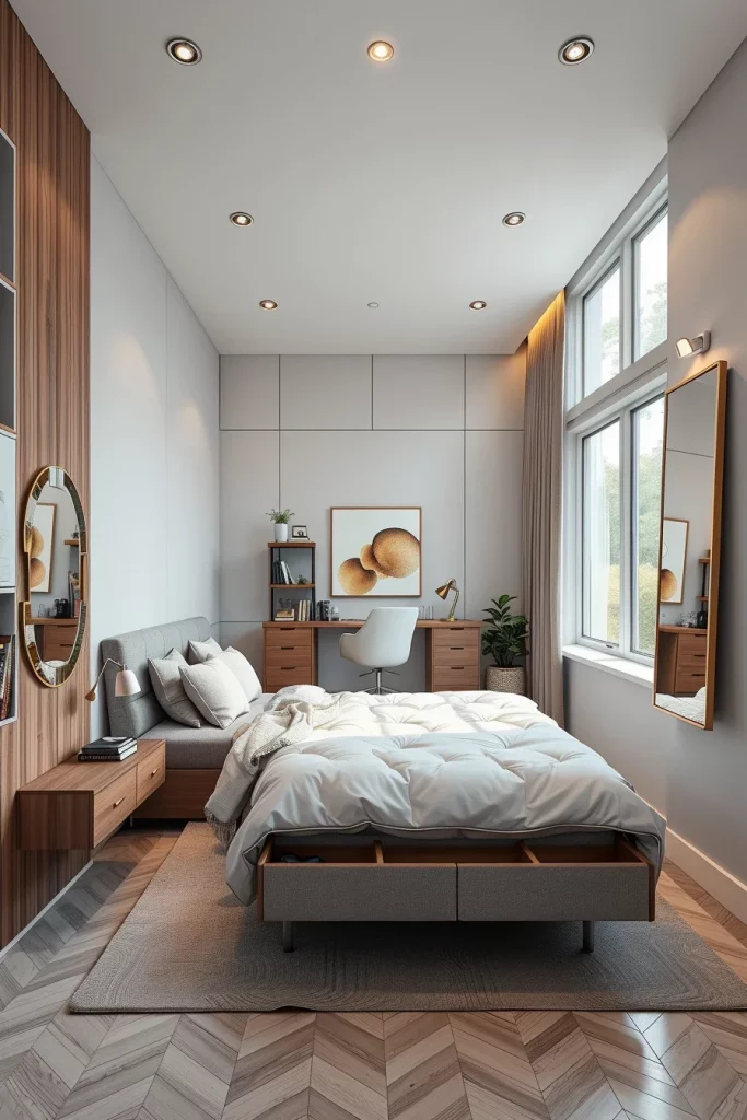 57 Modern Small Bedroom Decorating Ideas To Maximize Style In Tiny Spaces