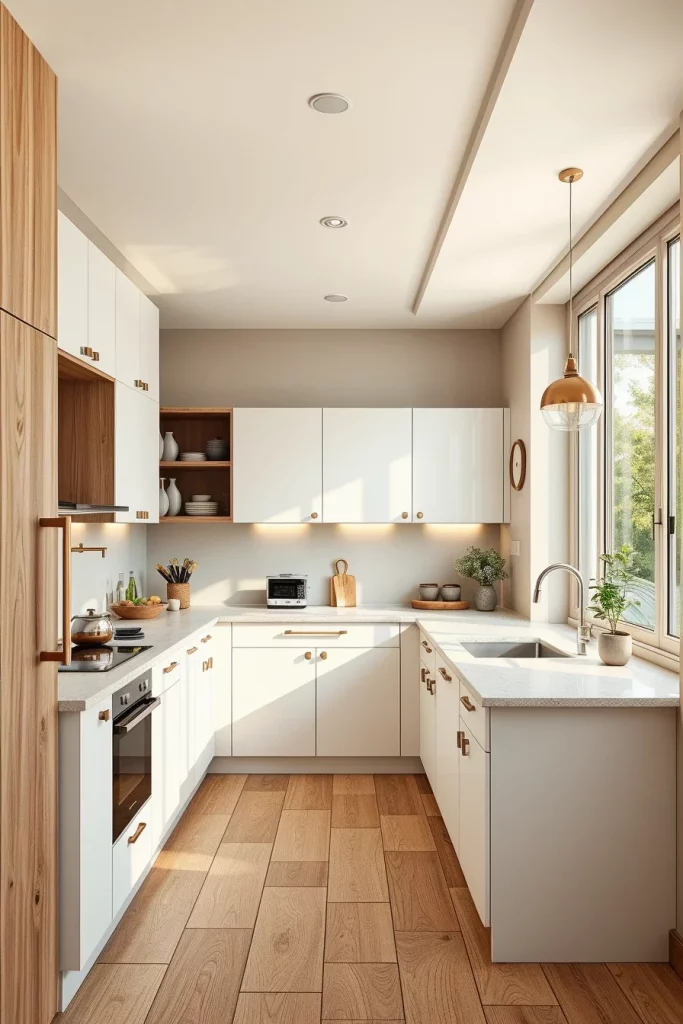 54 Compact Kitchen Design With Smart Storage Ideas For Stylish Small Spaces