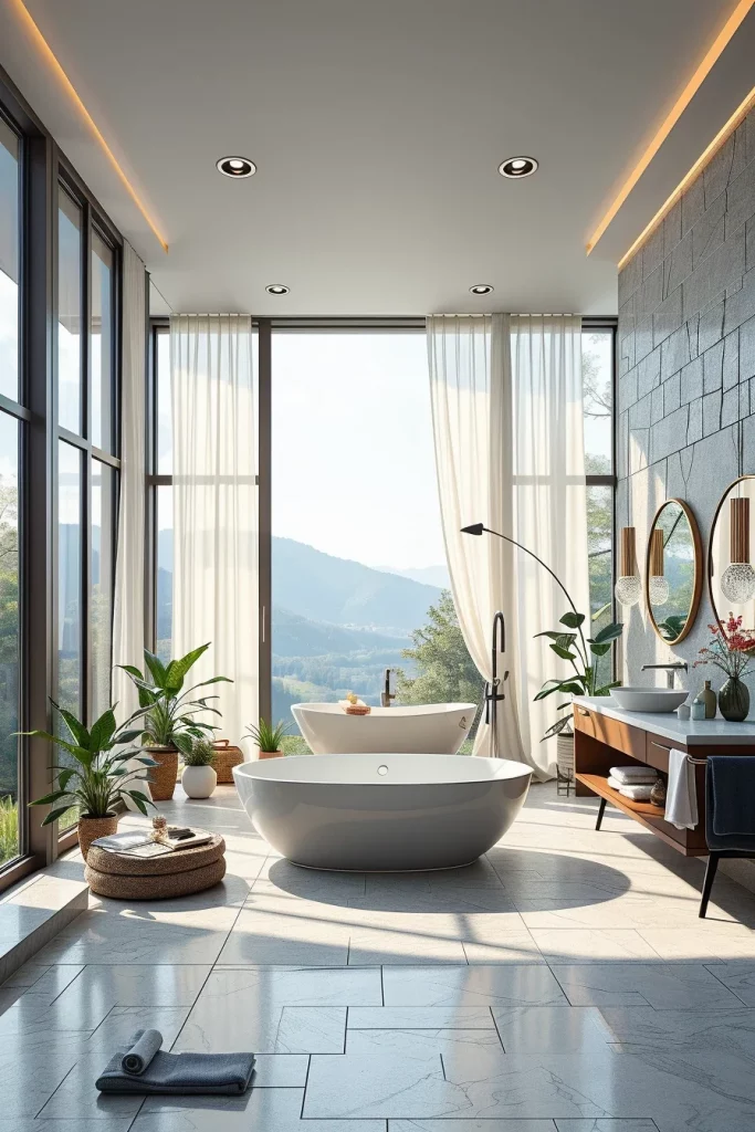 58 Spa Inspired Bathroom Decorating Ideas For A Relaxing Home Retreat