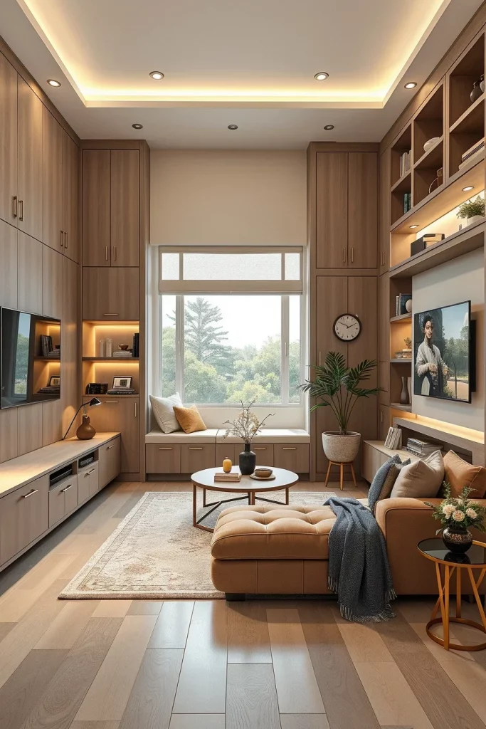 57 Small Space-Saving Living Room Ideas To Maximize Every Inch