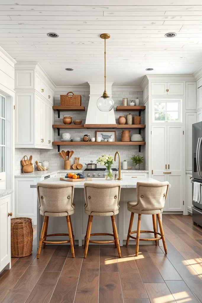 56 White Farmhouse Kitchen Decor Inspiration Ideas For A Timeless And Cozy Home