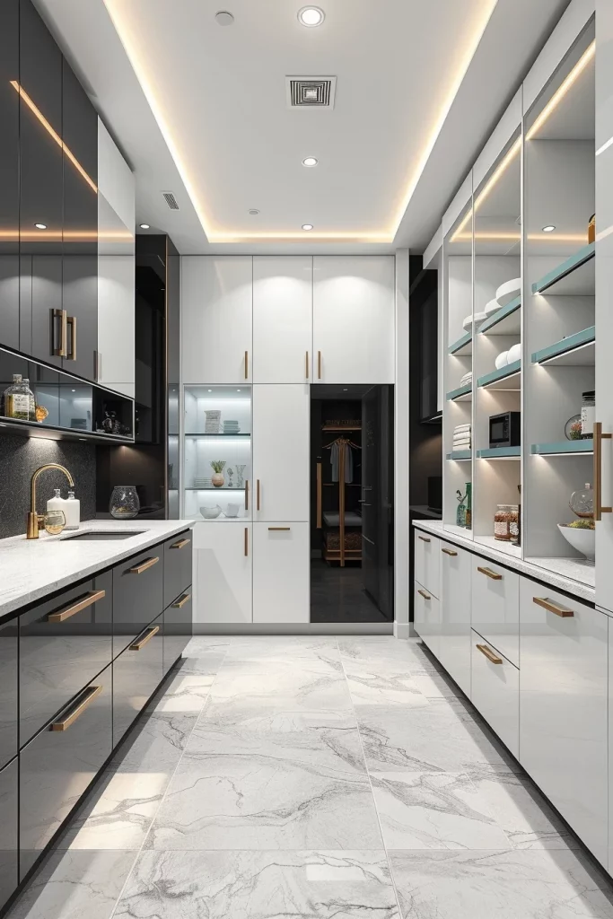 59 Luxury Walk In Pantry Designs For An Elegant And Organized Home