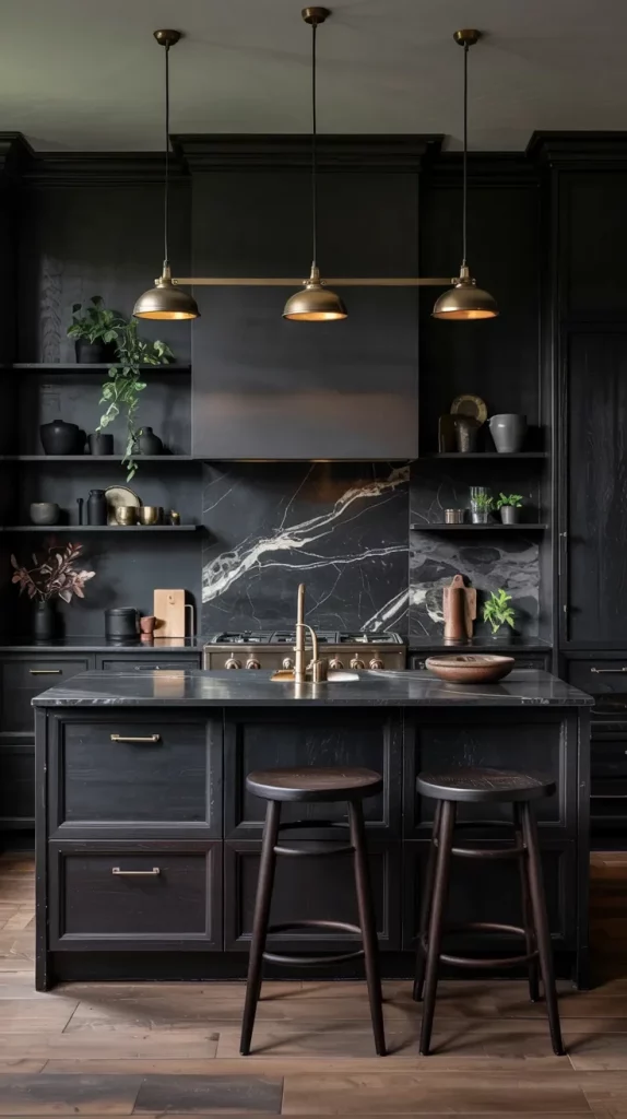 60 Dark And Moody Interiors That Bring Elegance, Drama, And Cozy Sophistication To Every Room