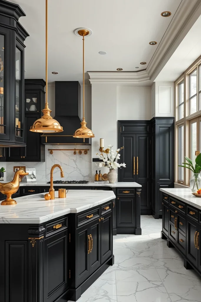 57 Black And White Kitchen Decorating Inspiration Ideas For A Stylish Modern Home