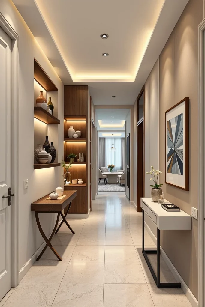 59 Modern Hallway Decor Styling Ideas To Create A Stunning Entryway