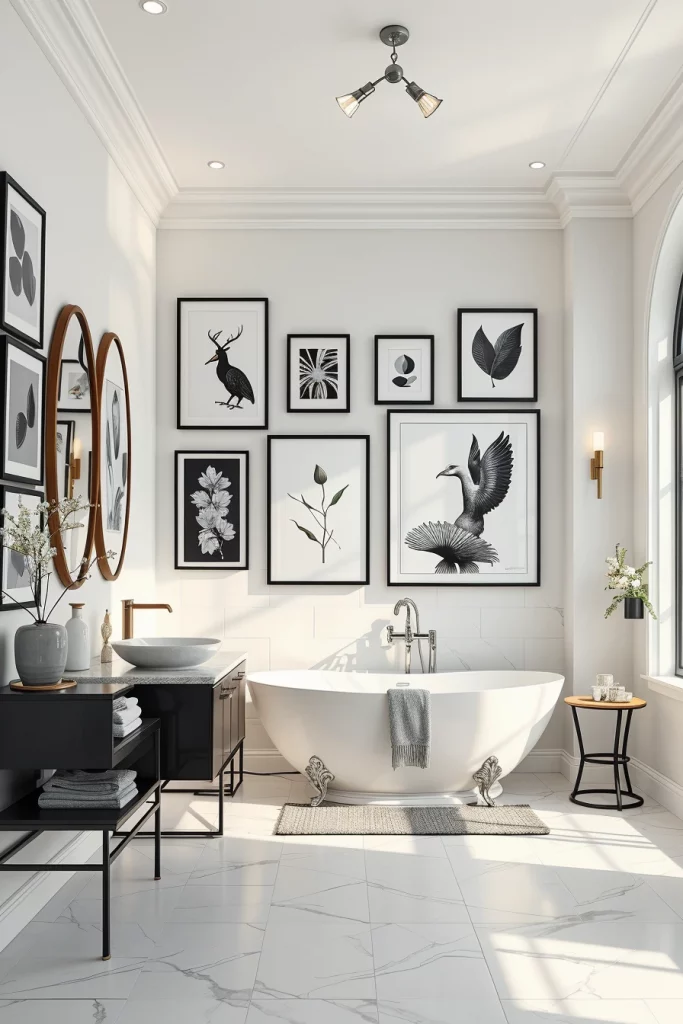 58 White Bathroom Decor Styling Ideas For A Timeless And Elegant Space