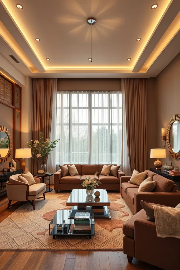 59 Chocolate Brown Living Room Ideas For A Cozy And Elegant Home