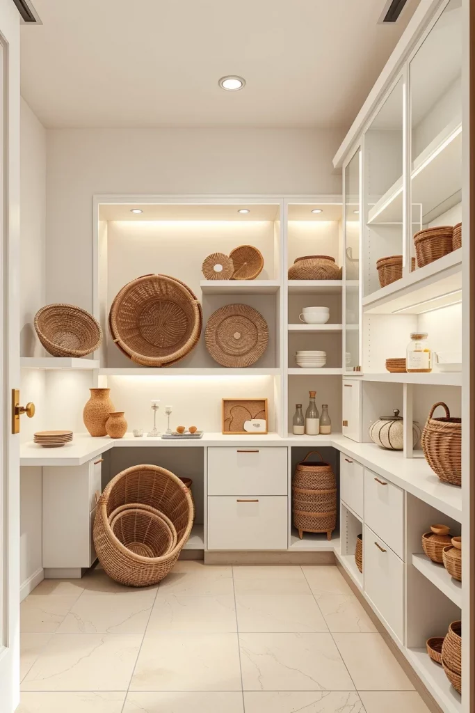 58 Pantry Decor With Woven Baskets Ideas To Create A Stylish And Organized Space