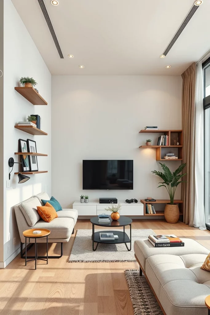 57 Small Space-Saving Living Room Ideas To Maximize Every Inch