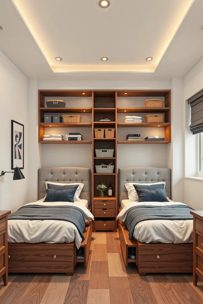 57 Small Bedroom Storage Ideas To Maximize Space In Style