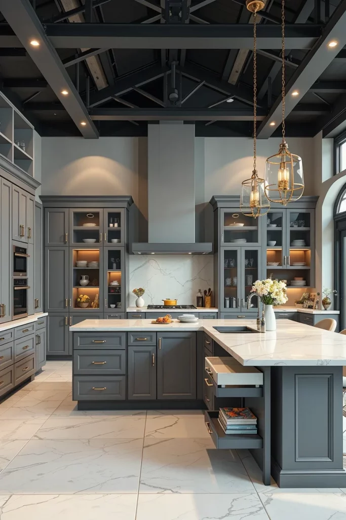 56 Gray White Kitchen Organization Ideas For A Stylish And Clutter-Free Space