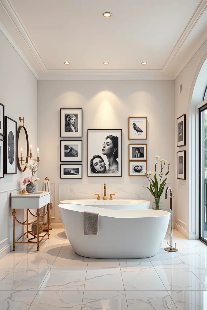 58 White Bathroom Decor Styling Ideas For A Timeless And Elegant Space