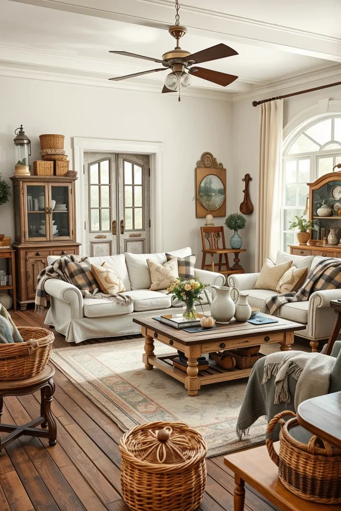 57 Vintage Living Room Decor Ideas For A Timeless And Cozy Home