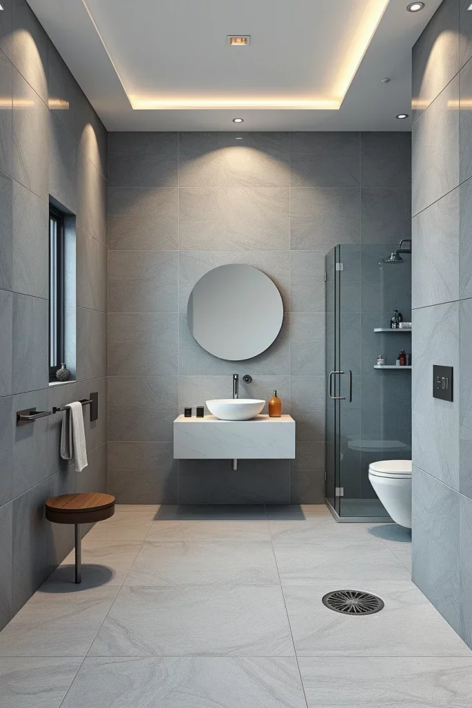 58 Modern Gray Bathroom Interior Trends That Redefine Contemporary Luxury