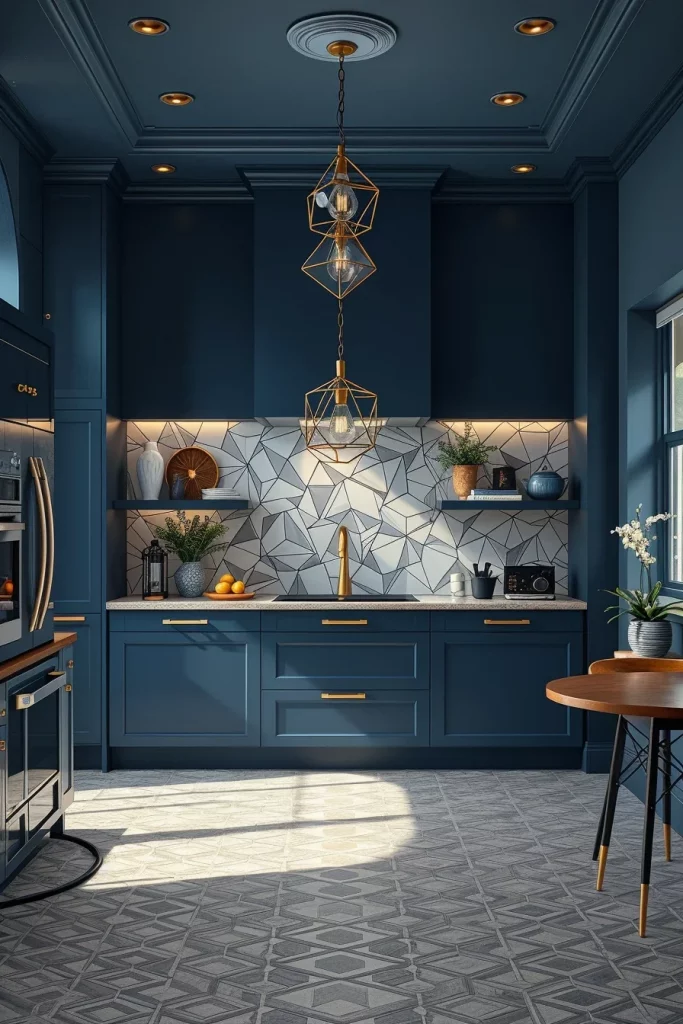 56 Navy Blue Kitchen Interior Design Ideas For A Stylish And Artistic Home