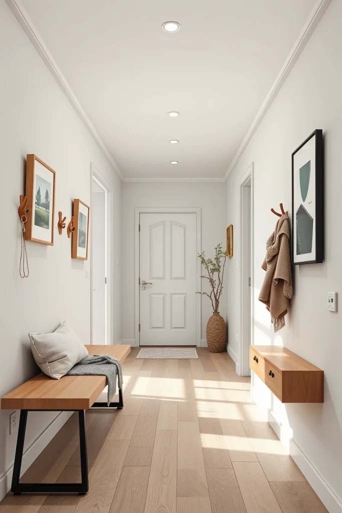 59 Modern Hallway Decor Styling Ideas To Create A Stunning Entryway