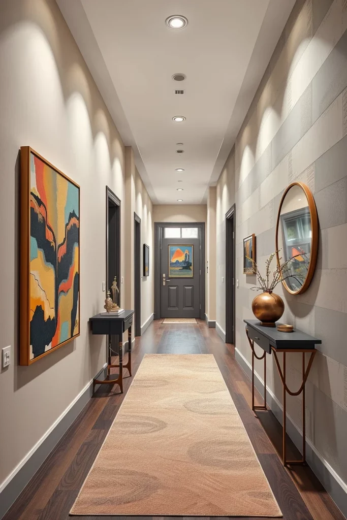 50 Narrow Hallway Decorating Ideas Inspiration For A Stylish And Creative Space