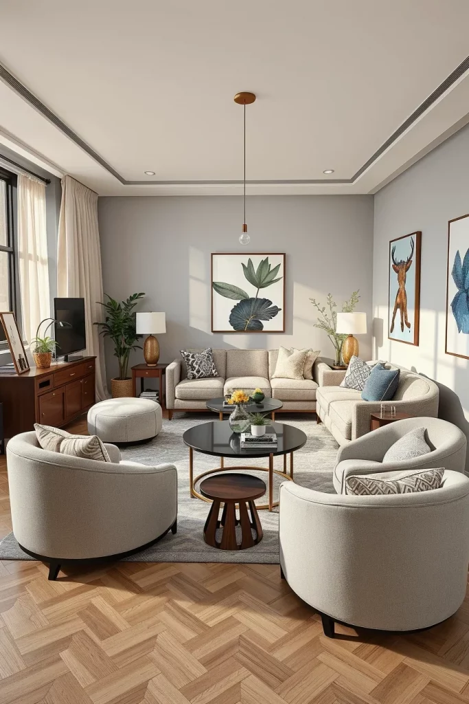 60 Curved Furniture Small Living Room Design Ideas To Maximize Style And Space