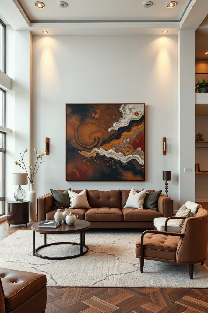 59 Chocolate Brown Living Room Ideas For A Cozy And Elegant Home