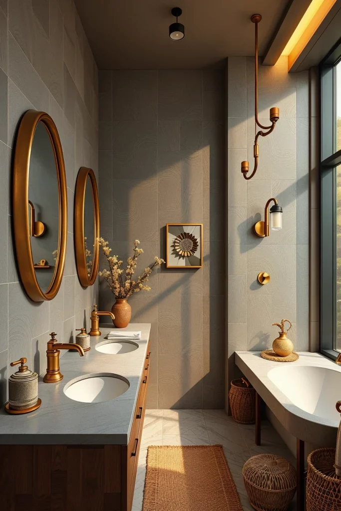 54 Modern Afrohemian Bathroom Decor Ideas For A Stylish And Relaxing Space