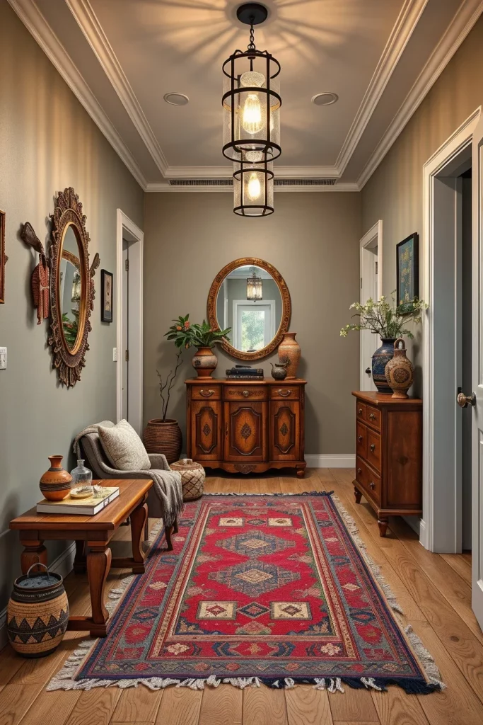 60 Afrohemian Hallway Decor Ideas To Create A Stylish And Cultural Entryway