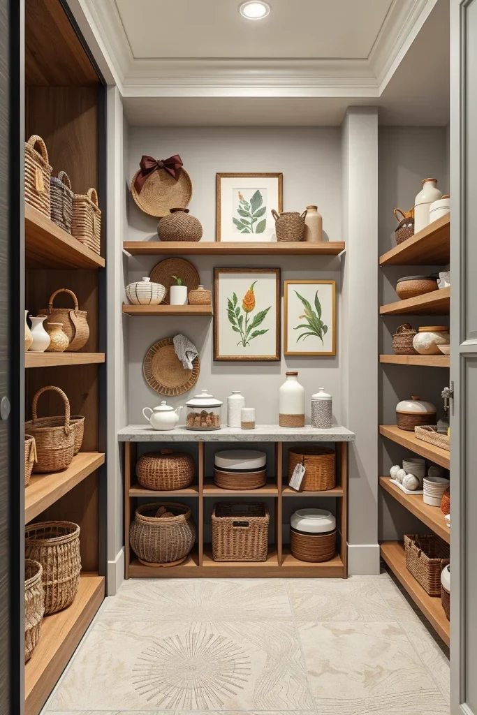 58 Pantry Decor With Woven Baskets Ideas To Create A Stylish And Organized Space