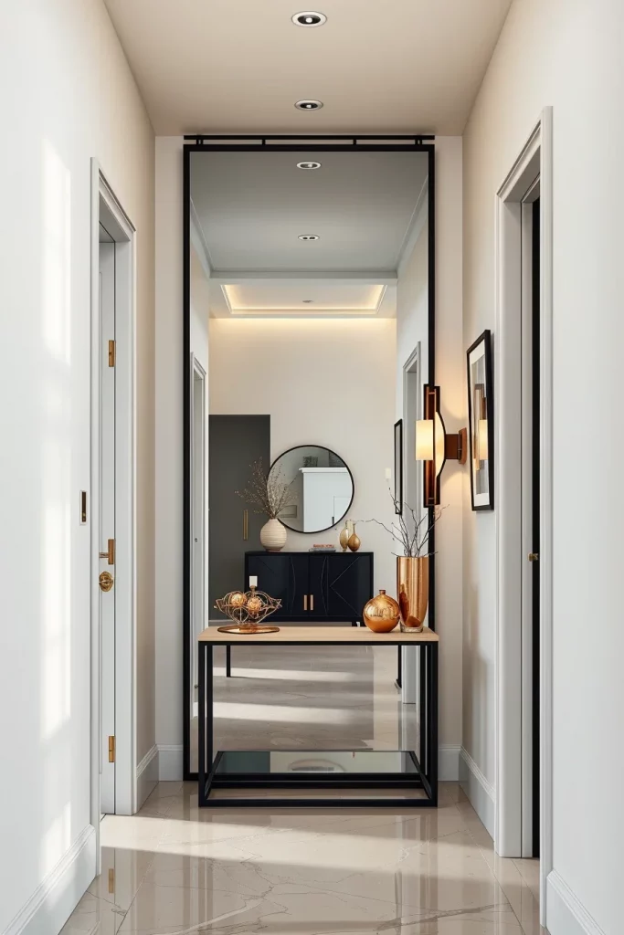 57 Modern Narrow Hallway Decorating Ideas To Transform Small Spaces