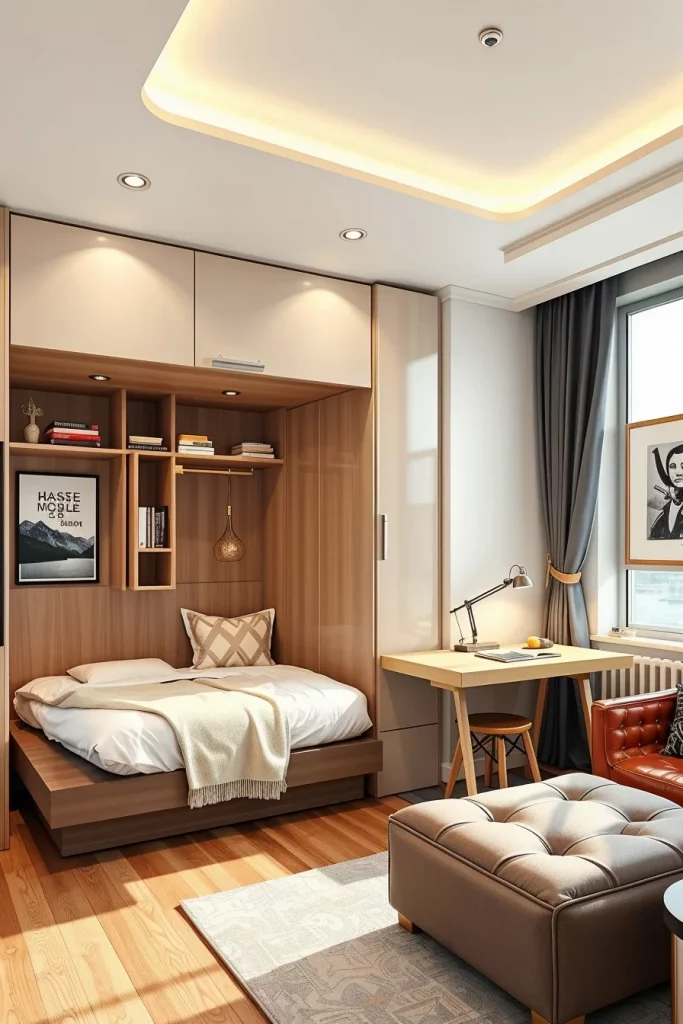57 Small Bedroom Storage Ideas To Maximize Space In Style