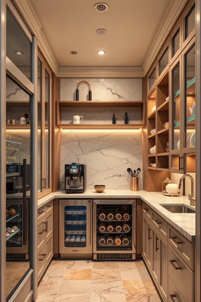 59 Luxury Walk In Pantry Designs For An Elegant And Organized Home