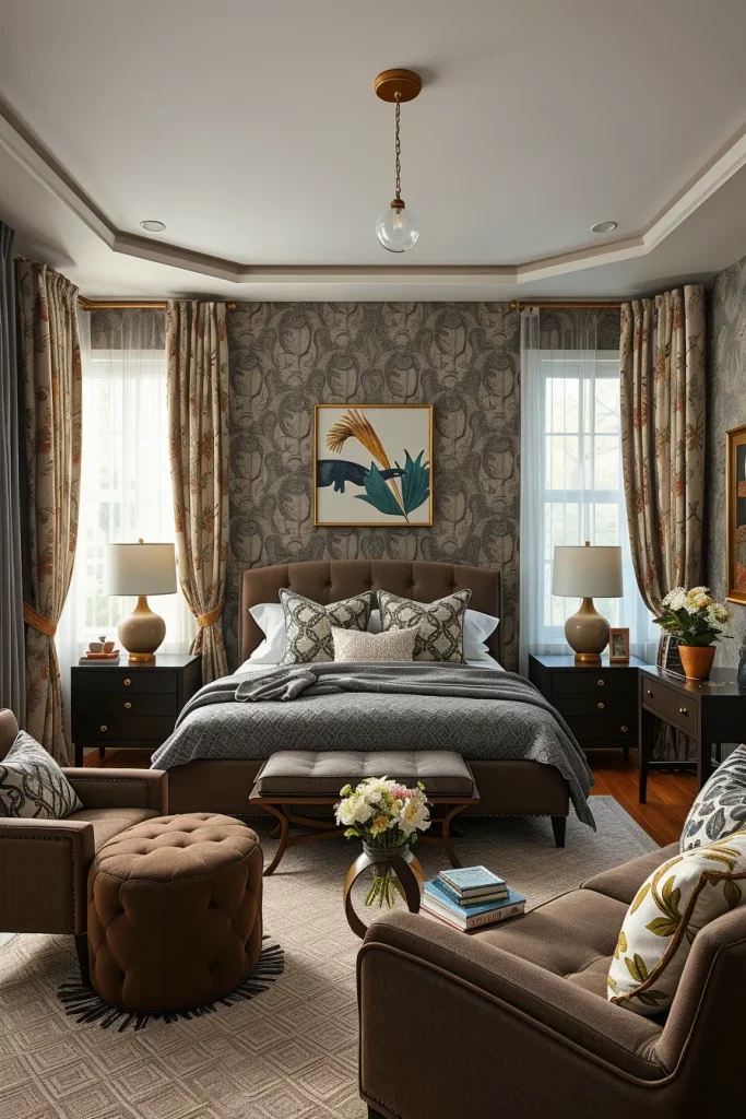 57 Dark Brown Bedroom Decorating Ideas For A Cozy And Stylish Retreat