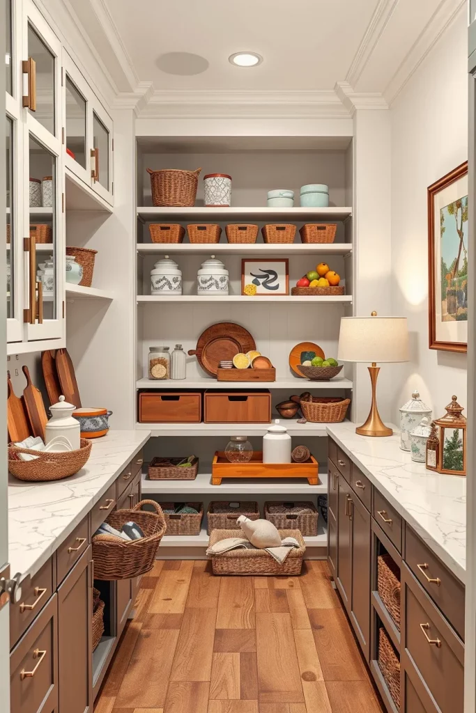 58 Pantry Decor With Woven Baskets Ideas To Create A Stylish And Organized Space